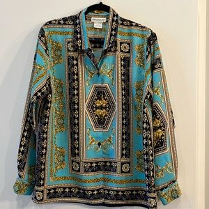 Vintage Ladies Size 12 Dress Shirt